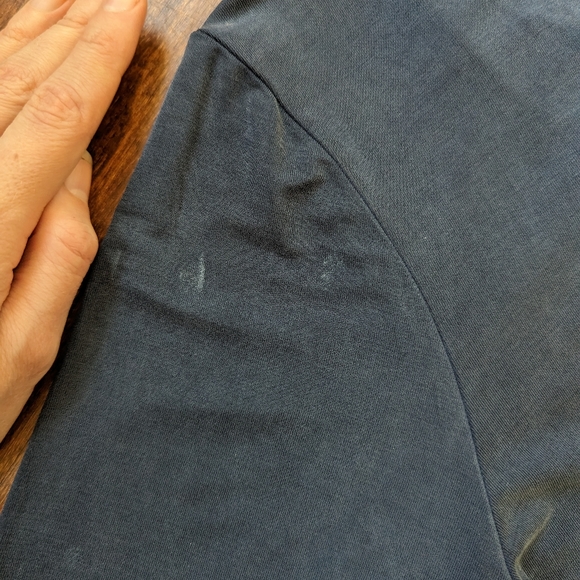 Anthropologie Dolan Left Coast Slouchy Tunic Dress Midnight Blue Size Medium - Picture 5 of 7